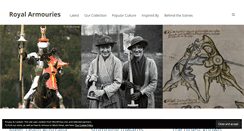 Desktop Screenshot of blog.royalarmouries.org